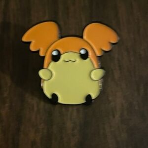 Cute Orange and Yellow Small Pet Pin Anime Digimon